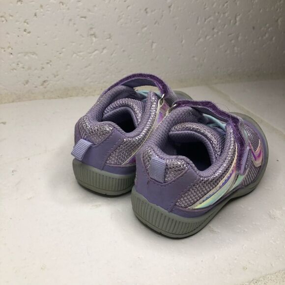 OshKosh B'Gosh Elate Bump Toe purple size 5 - Picture 4 of 5